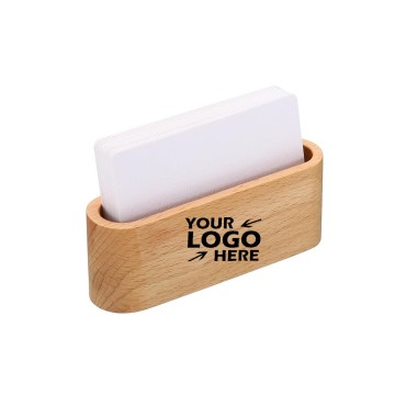 Wood Business Card Holder